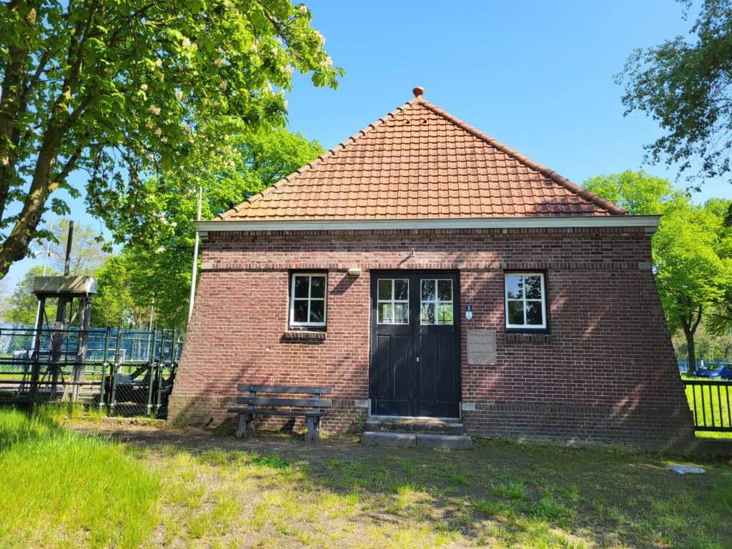 De Waterkrachtcentrale Roeven in het buurtschap Roeven gemeente Nederweert